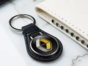 Renault Leder Schlüsselanhänger Geldbörse Stabiles Pro Sport